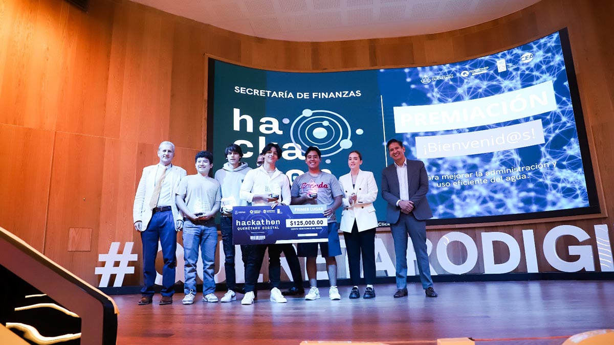 ¡Jóvenes del futuro! «Hackathon Querétaro Digital» impulsa el talento