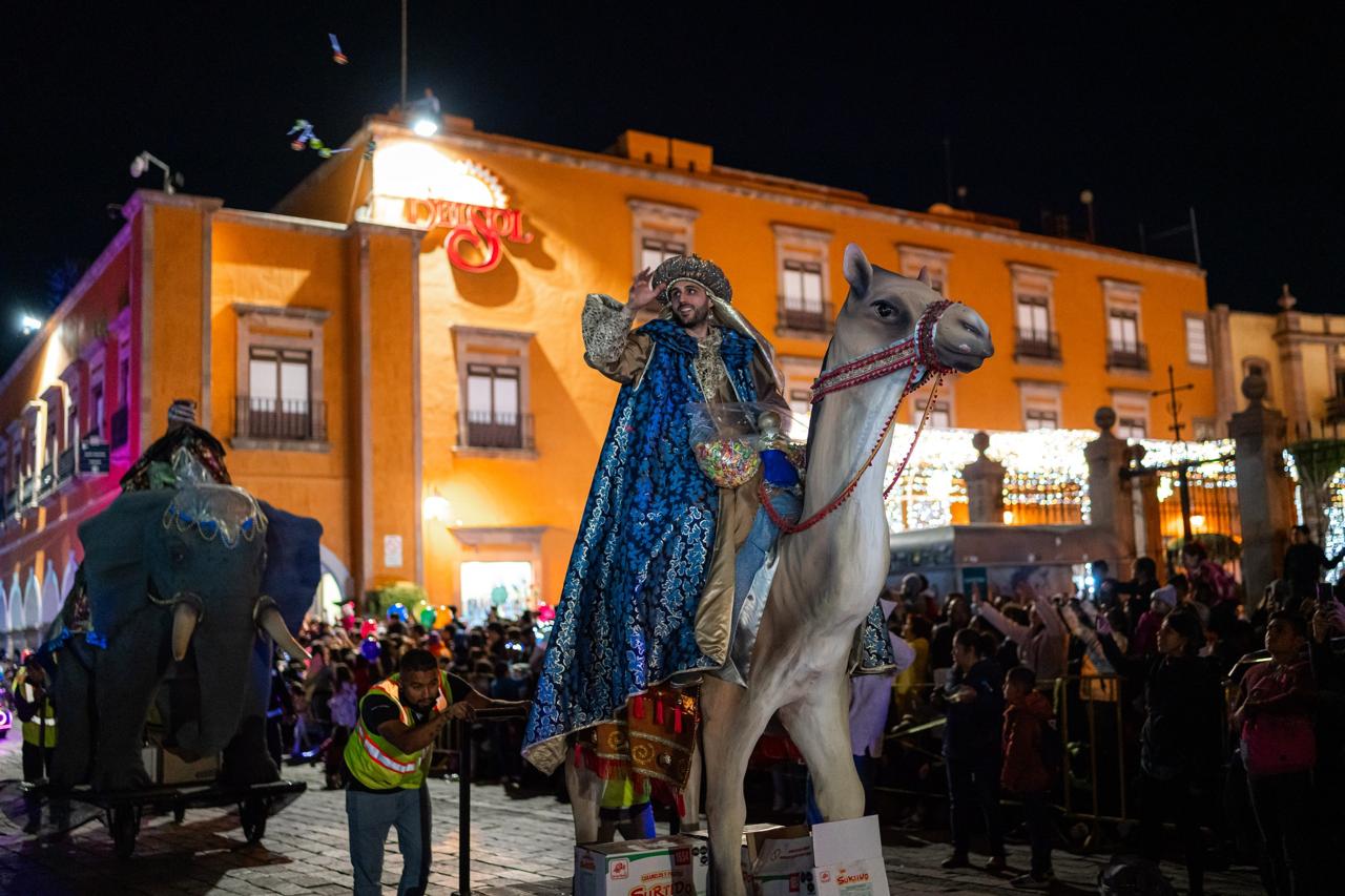 Corregidora disfrutará de la tradicional Cabalgata de los Reyes Magos 