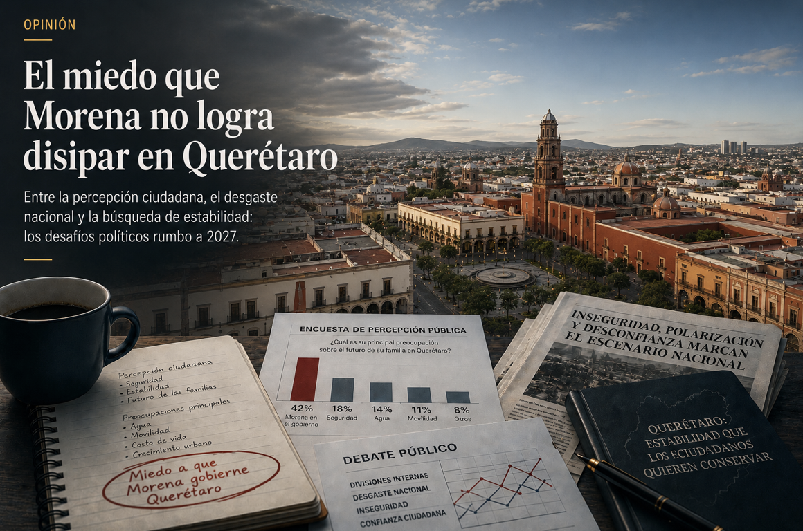 El miedo que Morena no logra disipar en Querétaro