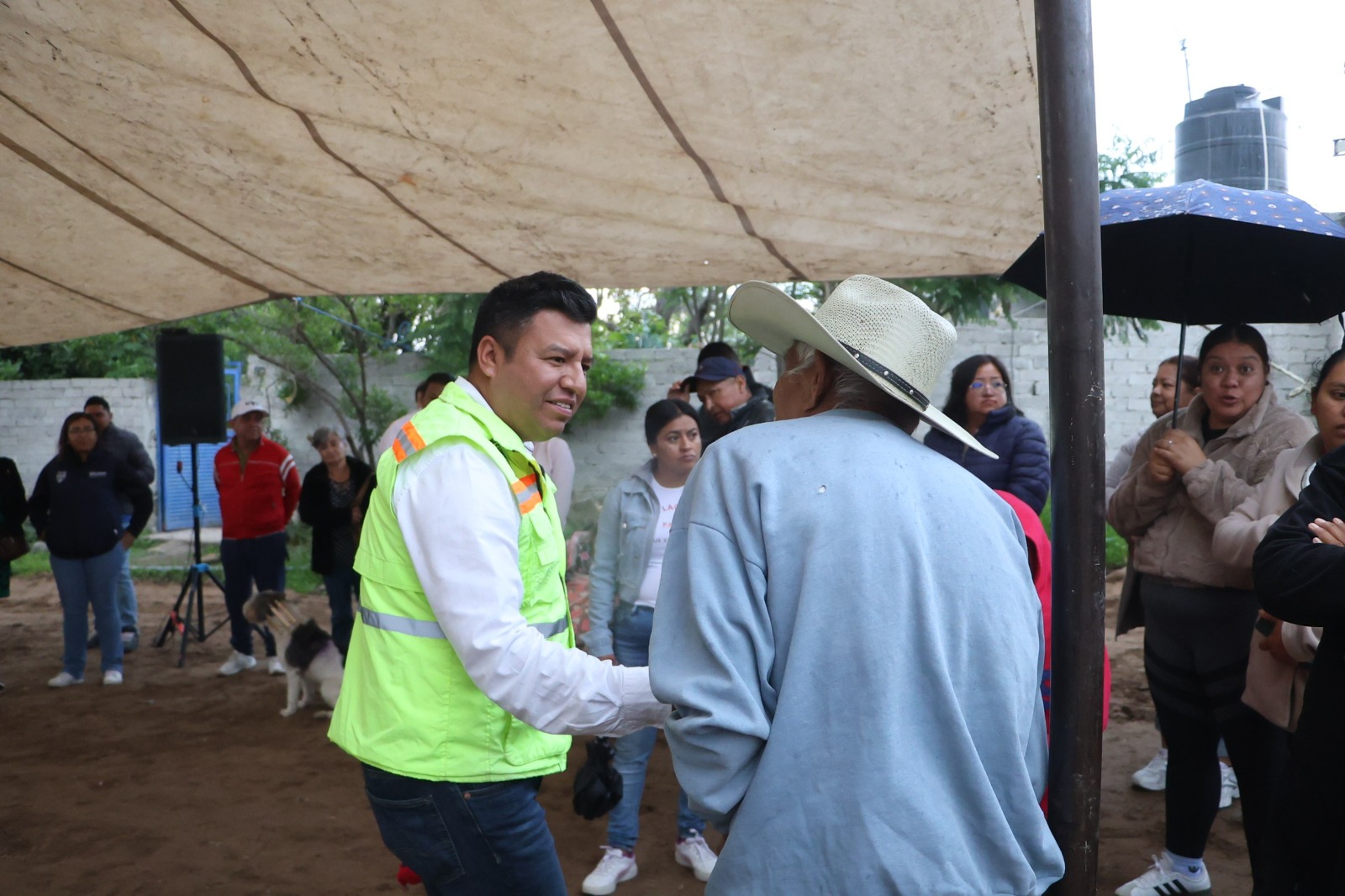 Jairo Morales fortalece infraestructura en El Vegil
