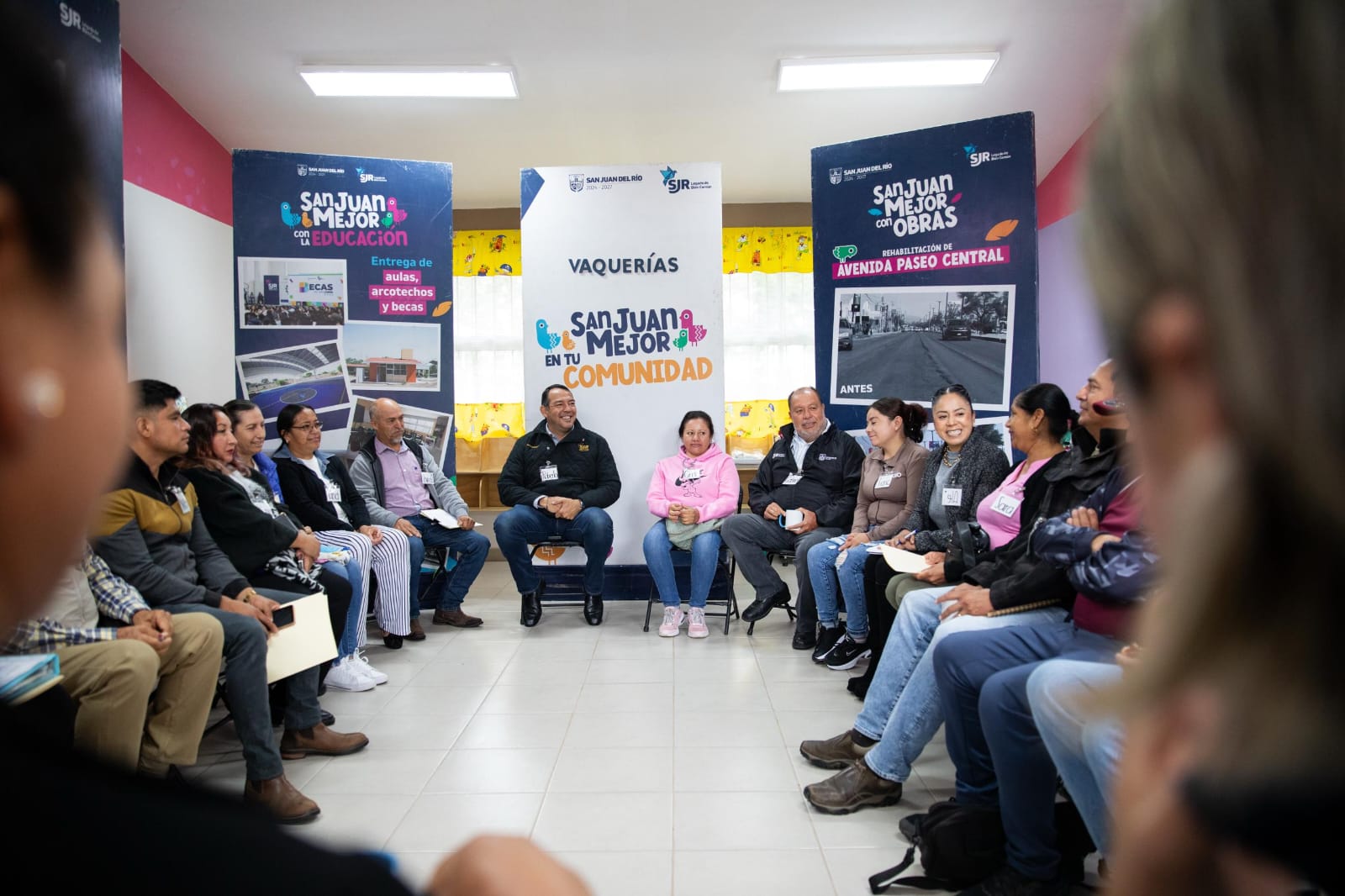Gobierno Municipal de San Juan del Río atiende a ciudadanos con el Programa “Viernes en Vaquerías”