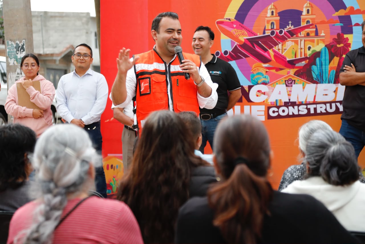 Arranca Gaspar Trueba Urbanización Histórica en Calles de Ajuchitlán