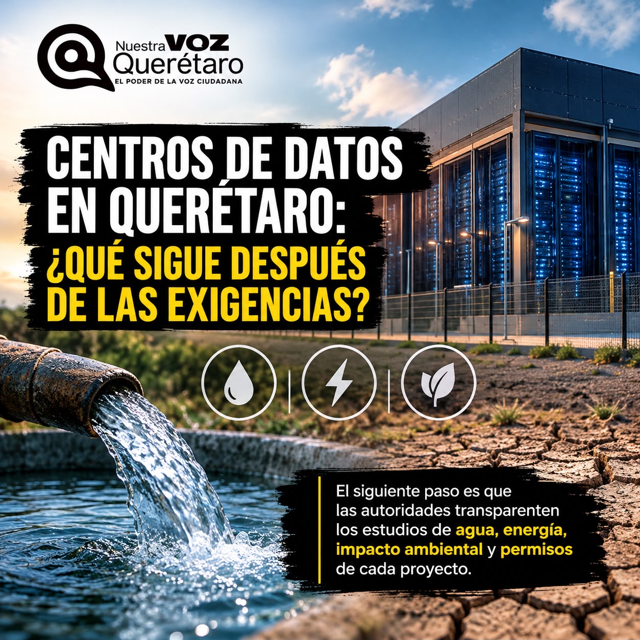 Centros de datos en Querétaro: después de las exigencias, ¿qué sigue?